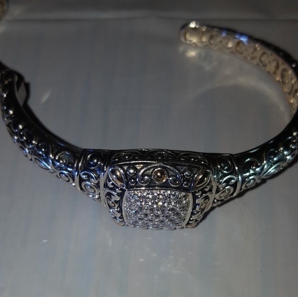 ⚠⚠SOLD⚠⚠ John Hardy 14K Gold /Sterling Bracelet - Picture 6 of 8